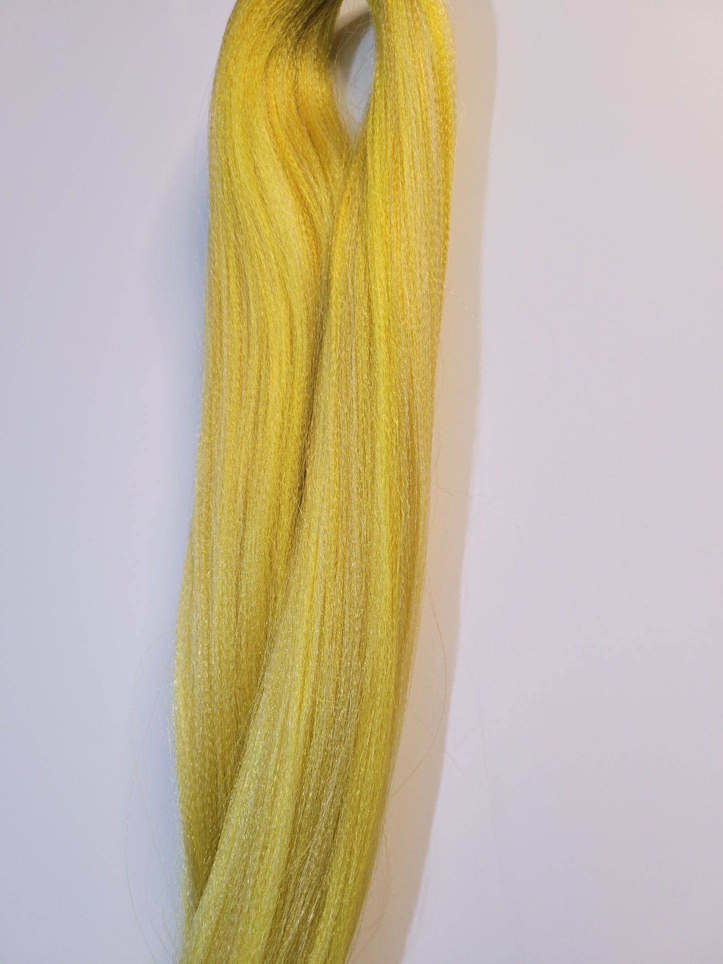 Lemon Head Blend yellow blonde gold Prestretched braiding hair