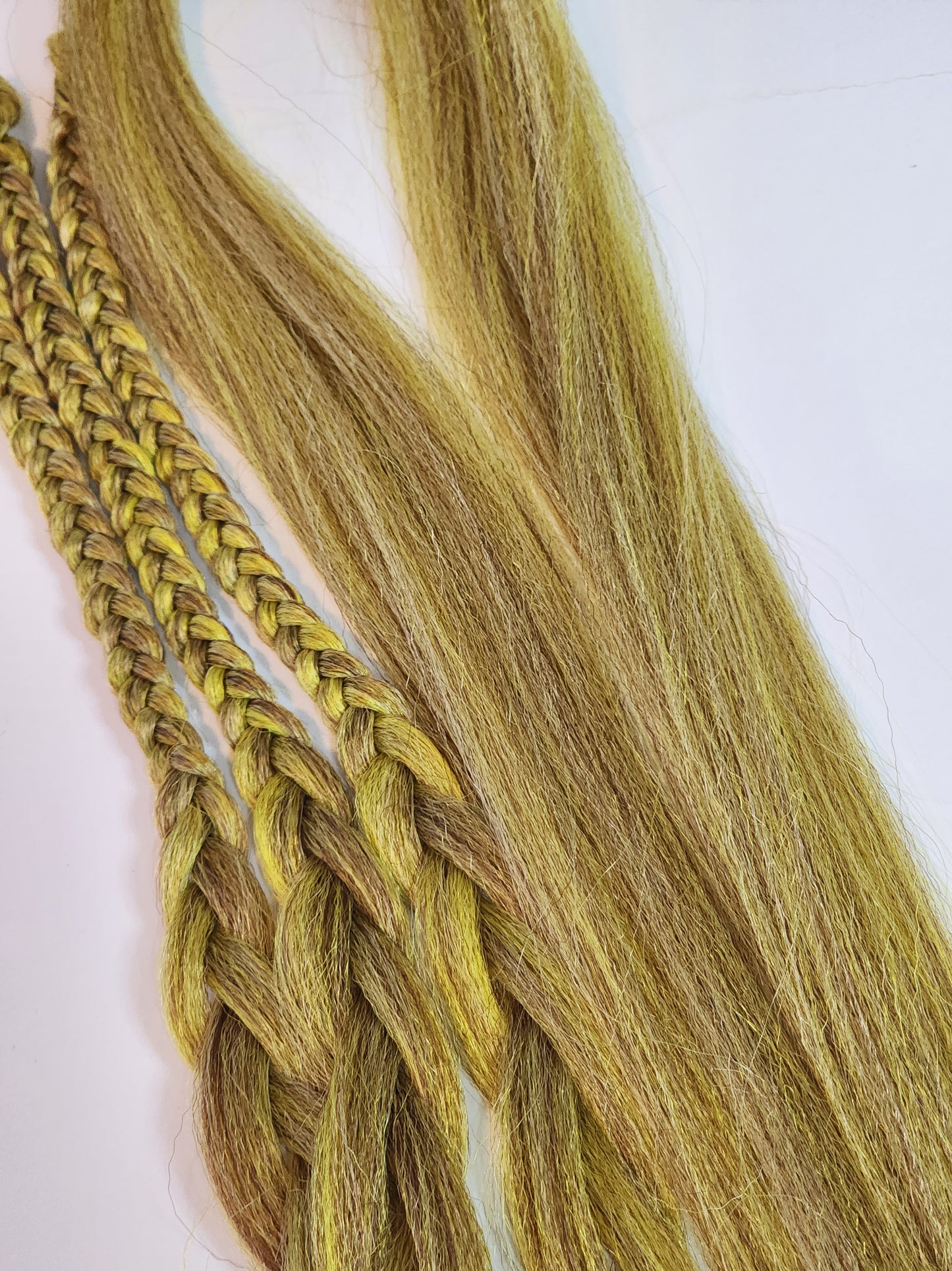 Brown Lemon Blend yellow gold broen prestretched braiding hair
