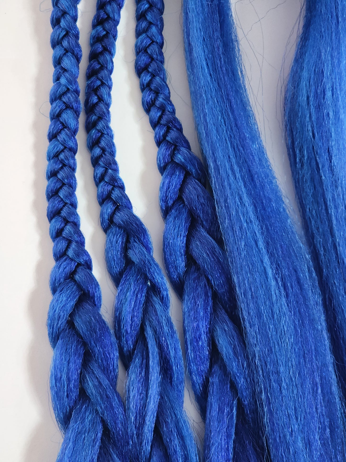 Blue Passion Blend blue prestretched braiding hair