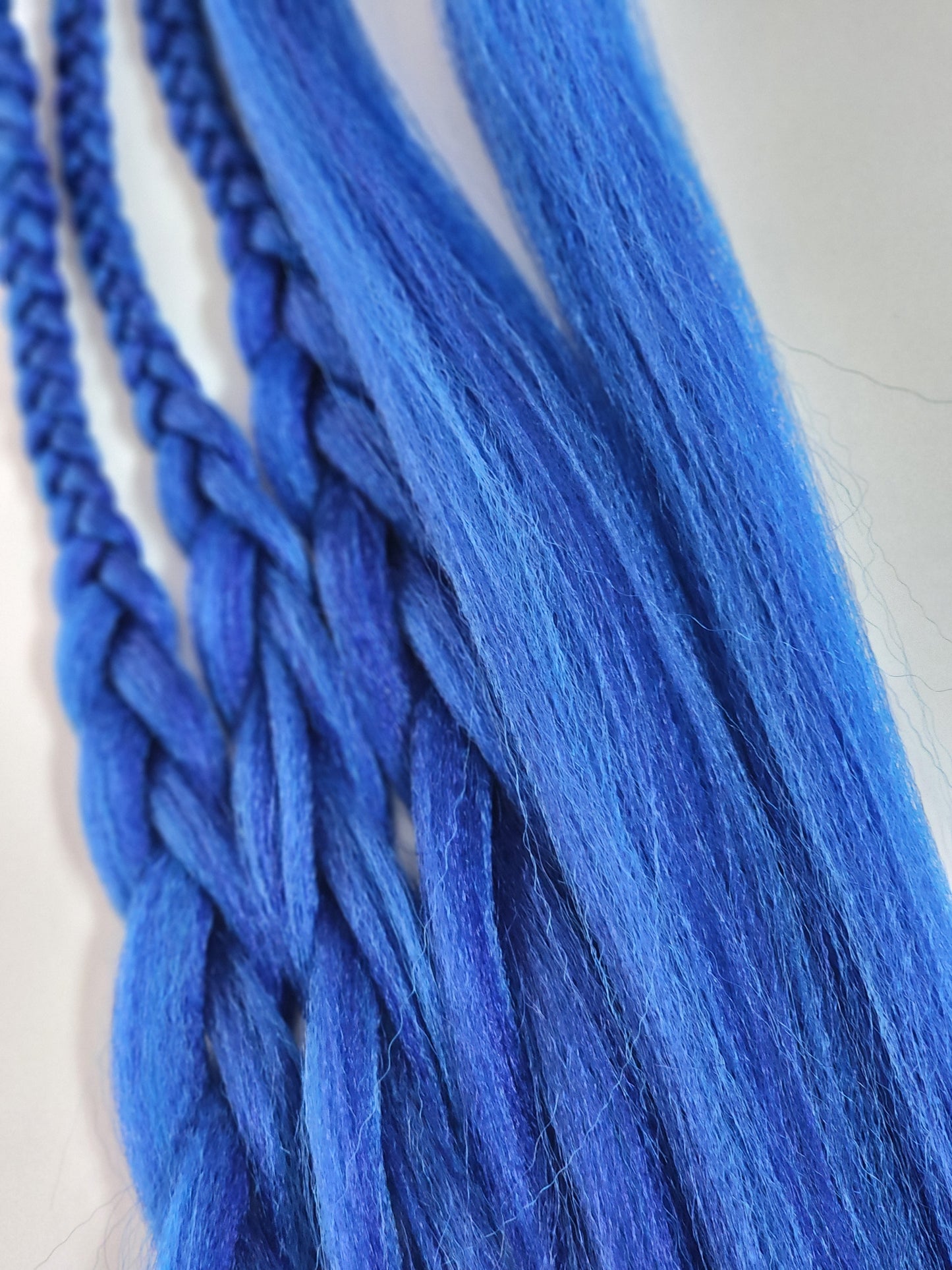 Blue Passion Blend blue prestretched braiding hair