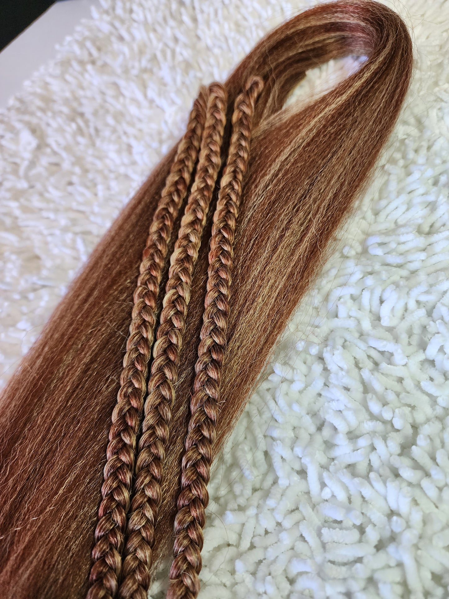 Honey Blonde Blend brown blonde prestretched braiding hair