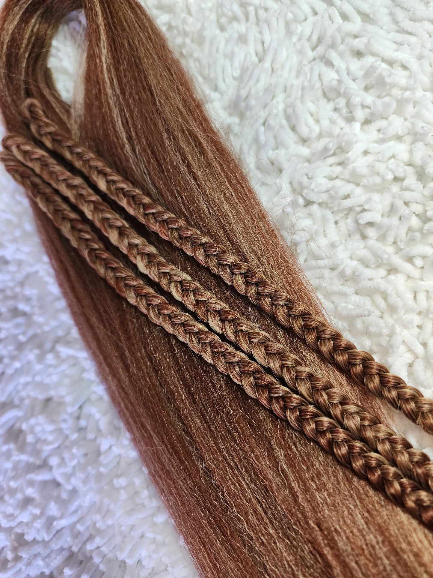 Honey Blonde Blend brown blonde prestretched braiding hair