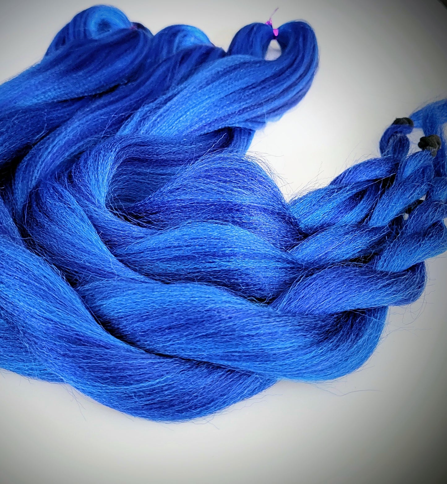 Blue Passion Blend blue prestretched braiding hair