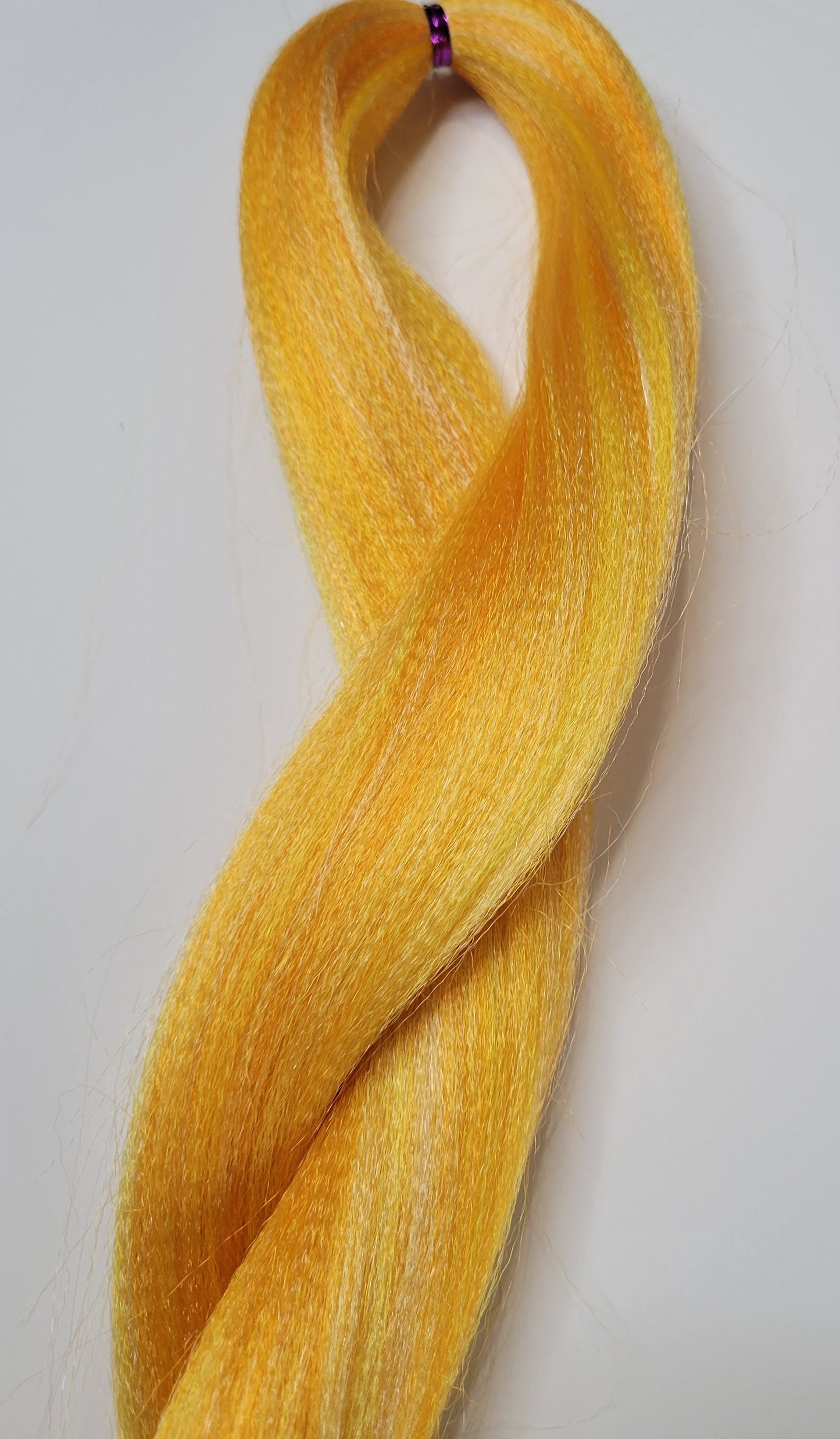 Pineapple Mango Blend orange yellow blonde prestretched braiding hair
