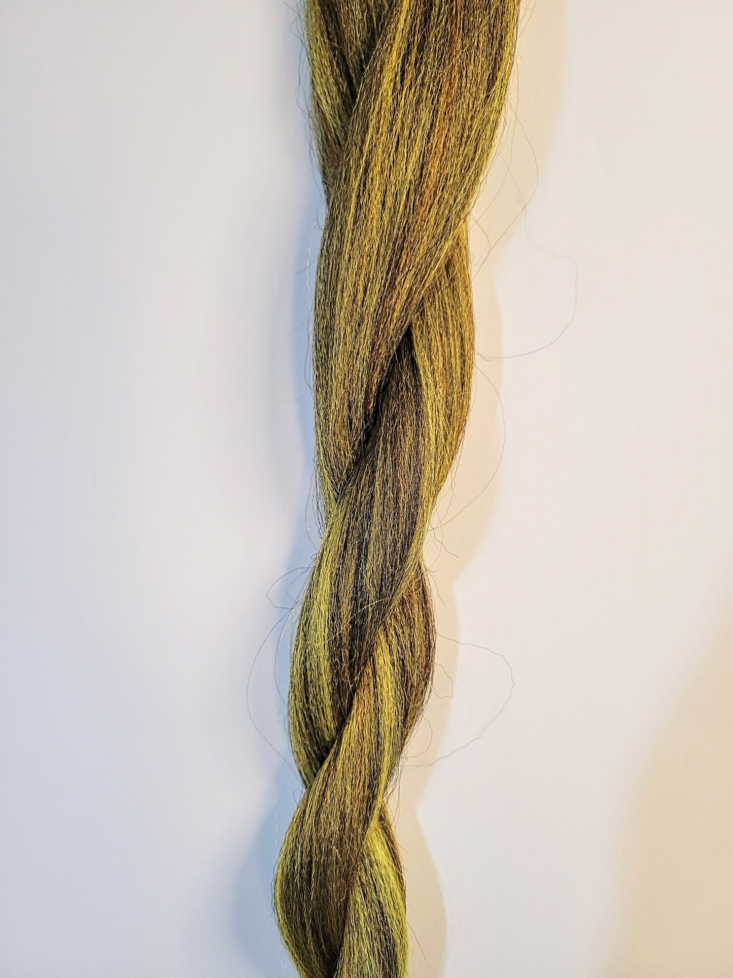Rain Forest Blend yellow orange brown prestretched braiding hair