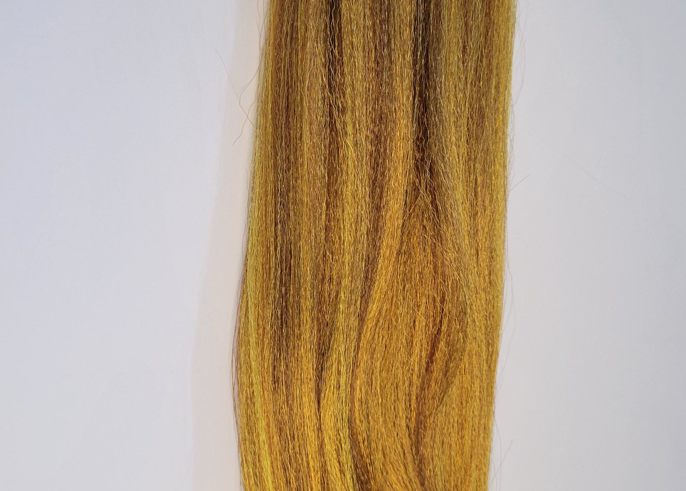 Autumn Blend yellow orange brown prestretched braiding hair