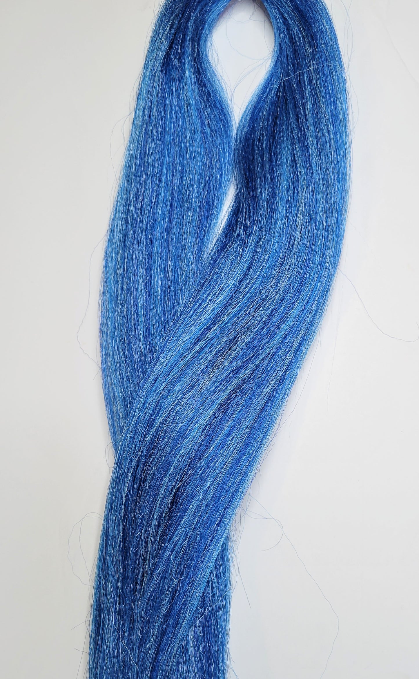 Blue Water Blend prestretched braiding hair