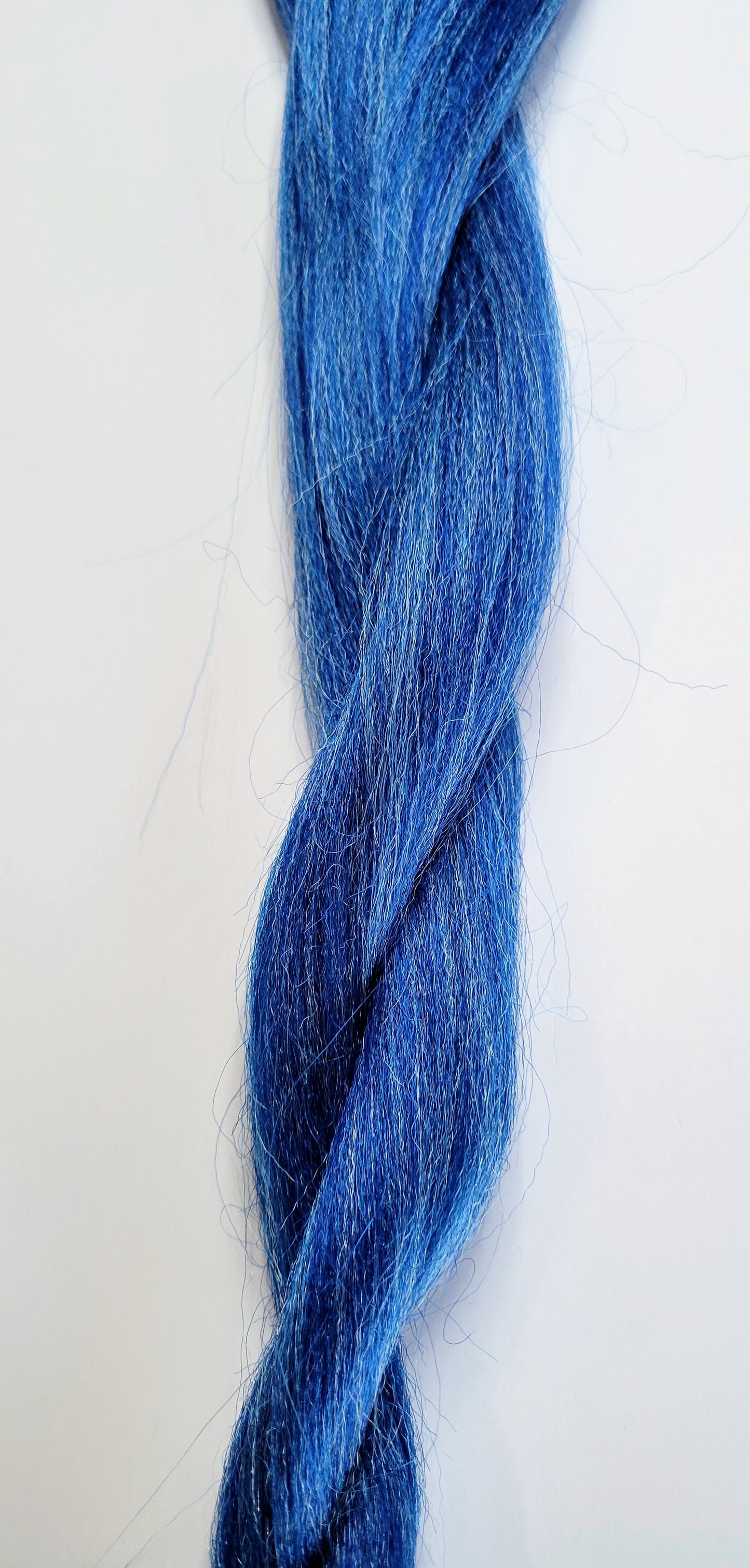 Blue Water Blend prestretched braiding hair