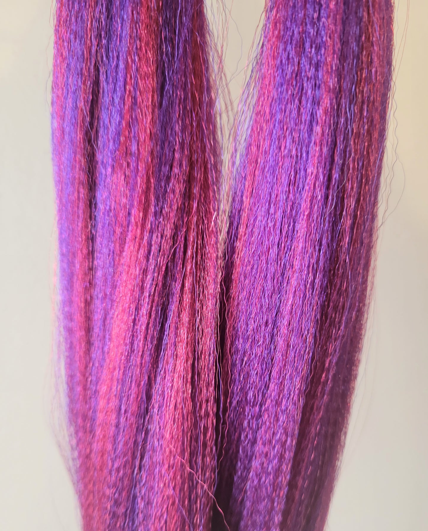 Purple Berry Blend pink purple prestretched braiding hair