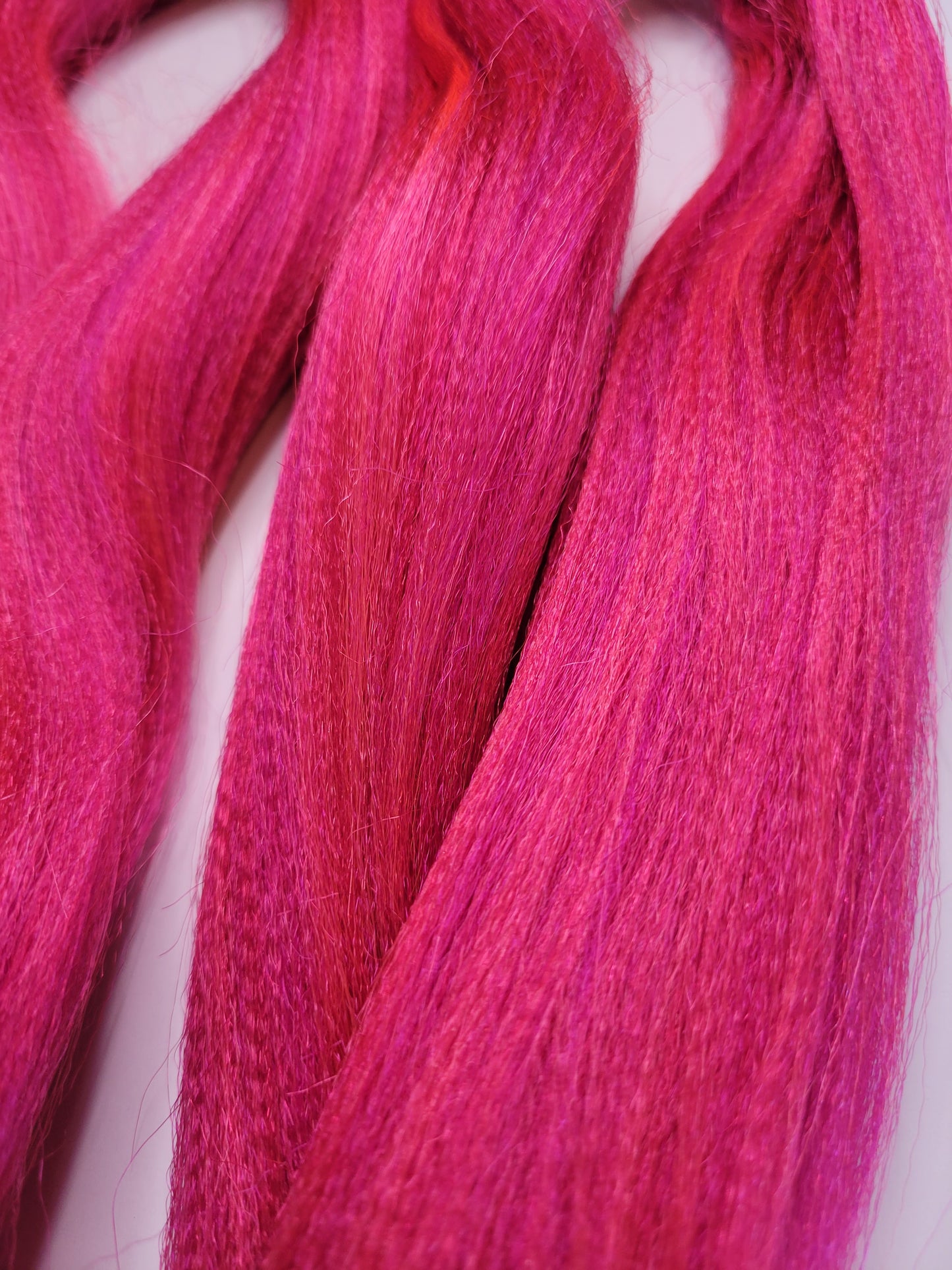 Pink Passion Blend pink prestretched braiding hair